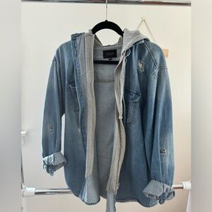 Distressed Denim Jacket